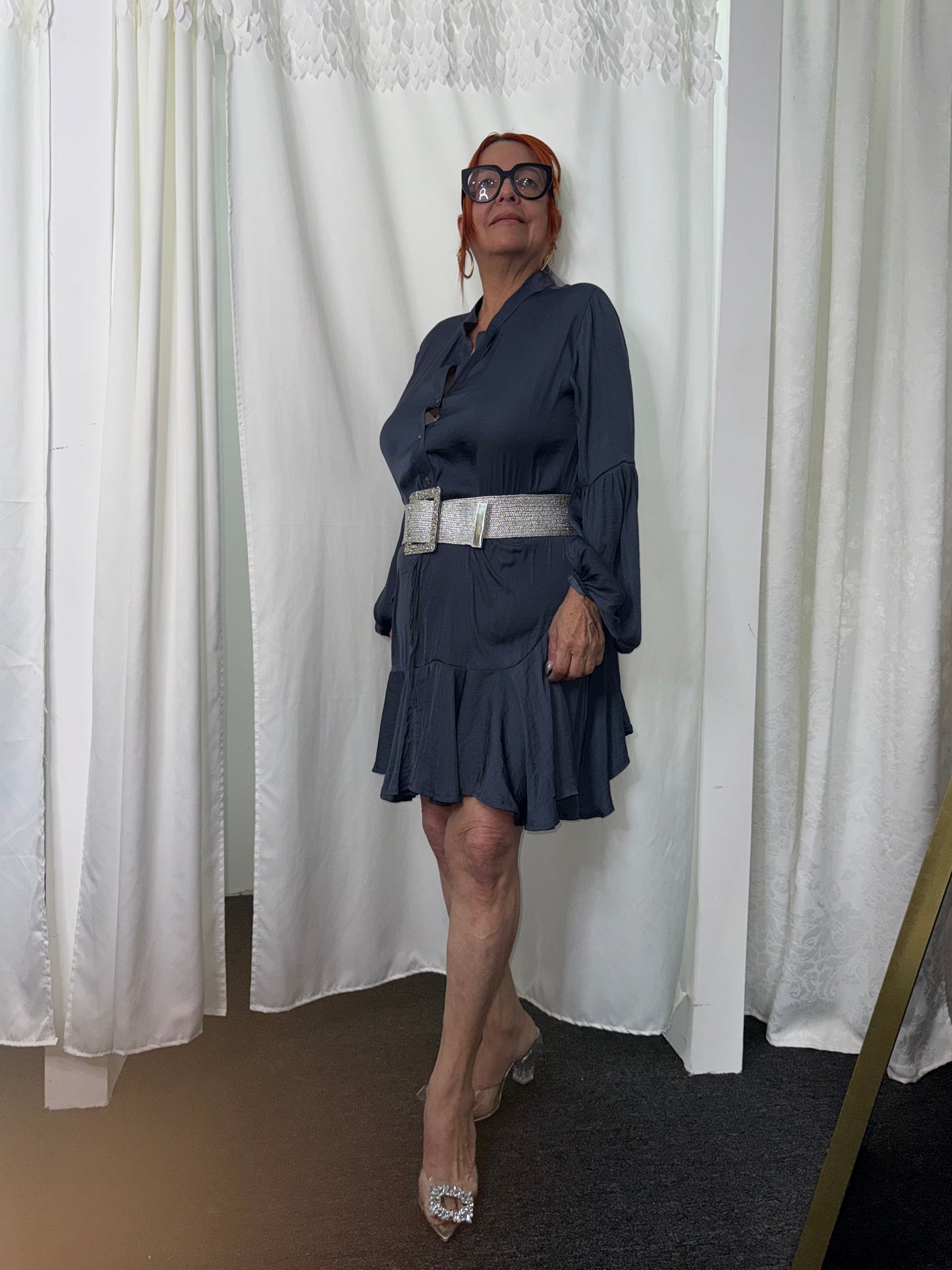 Navy blue Mini Dress