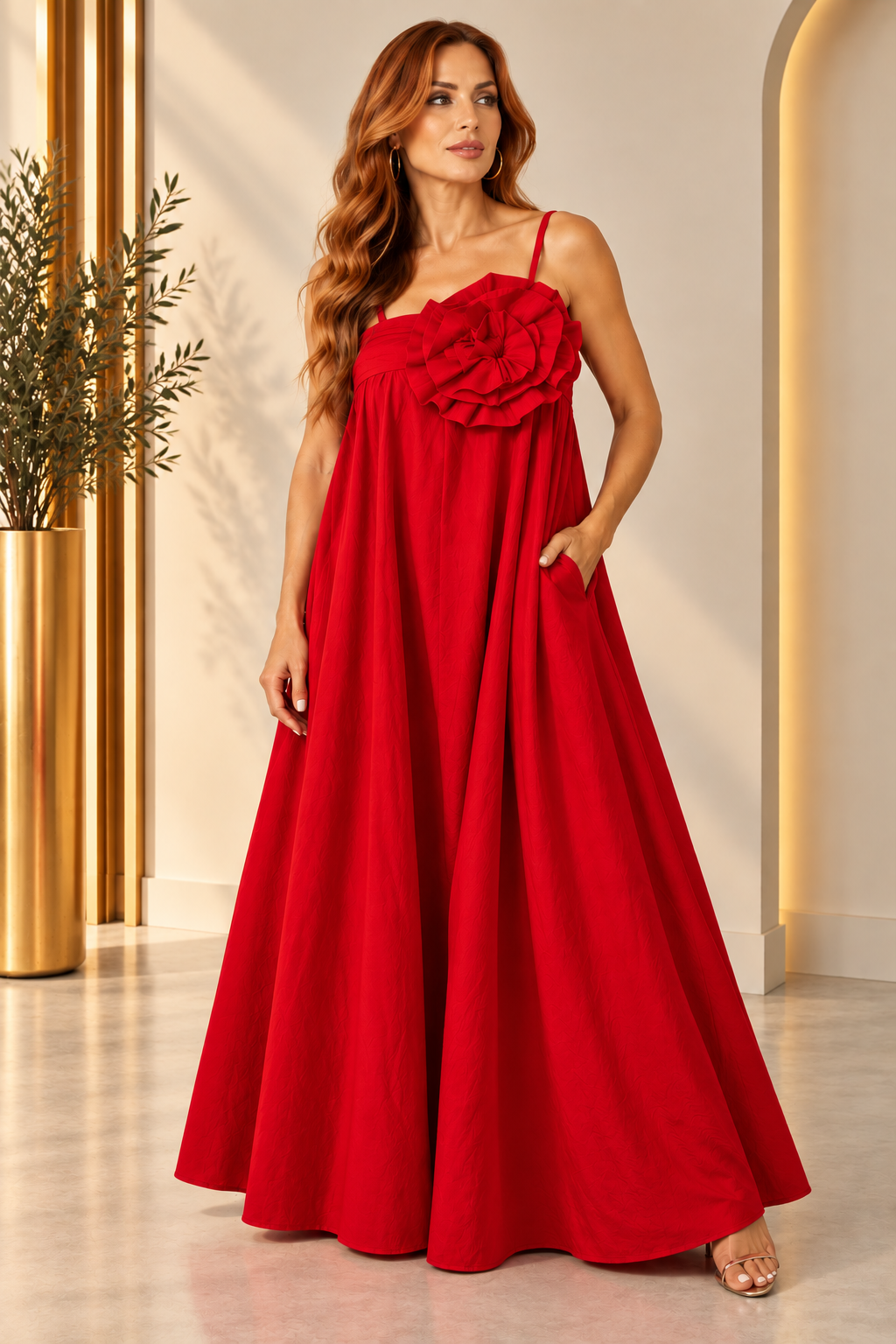Vestido floral Italy