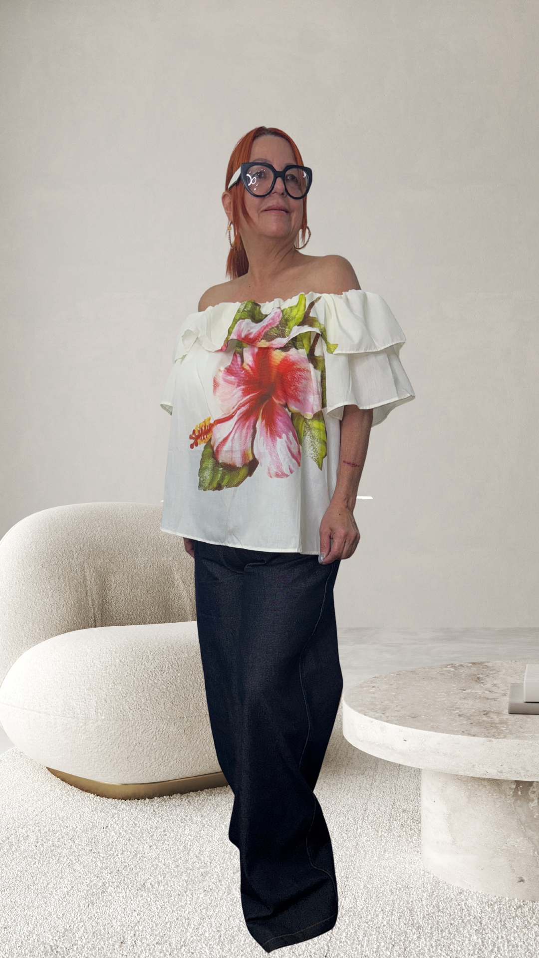 Off shoulder MAGA design