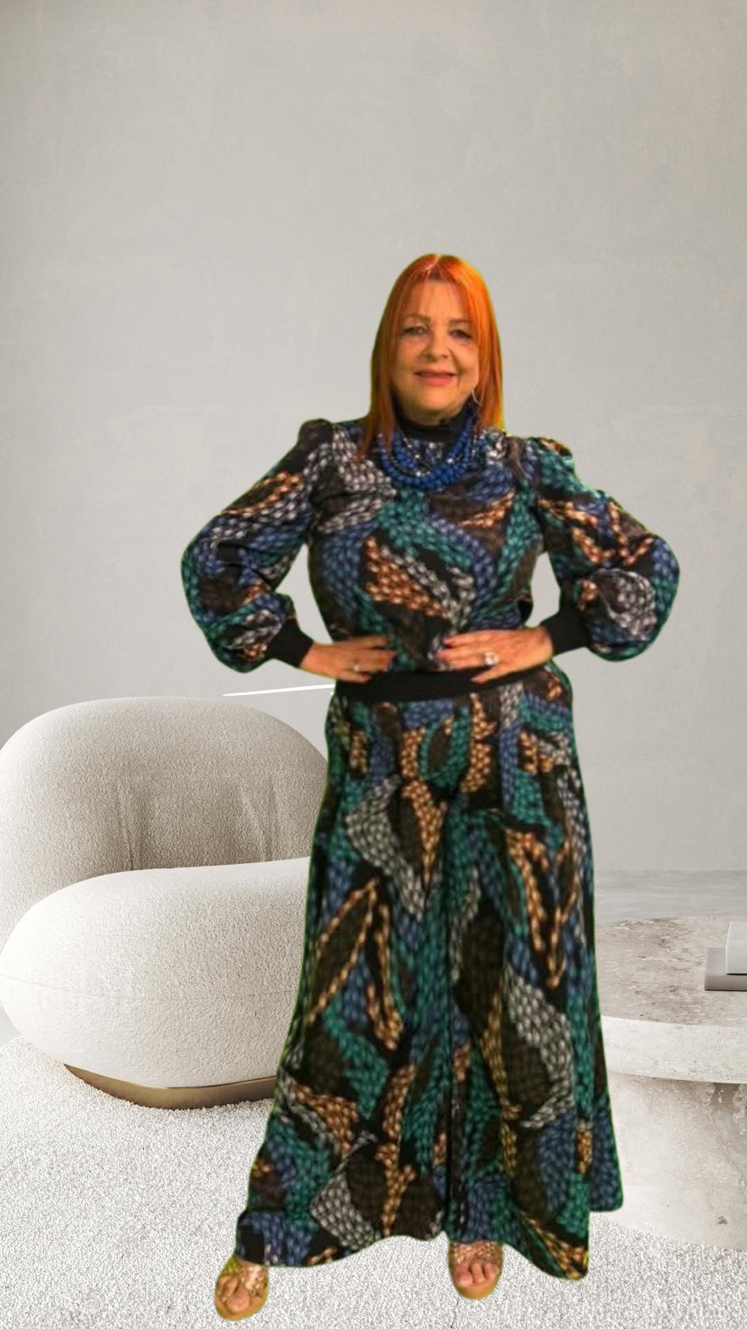 Set Palazzo Estampado Signature