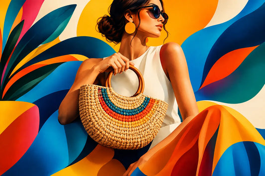 Cómo usar un bolso artesanal moderno con estilo