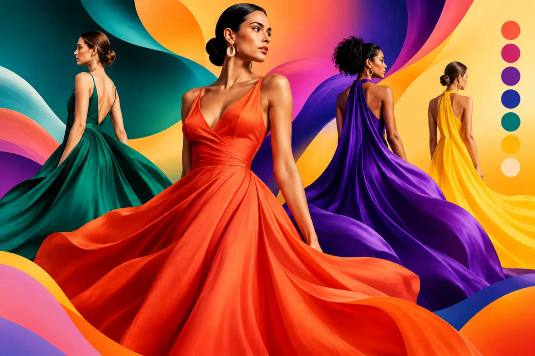 Colores tendencia para vestidos 2026 que favorecen