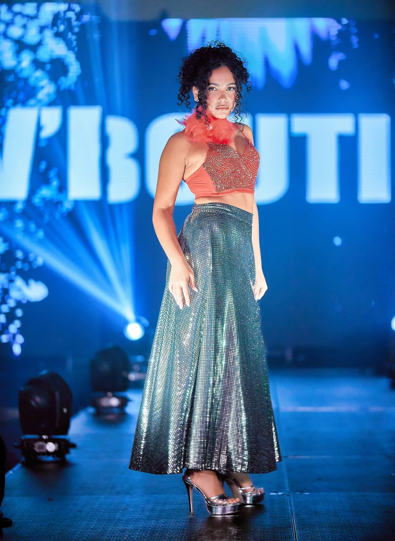 Fancy Crystal  Skirt