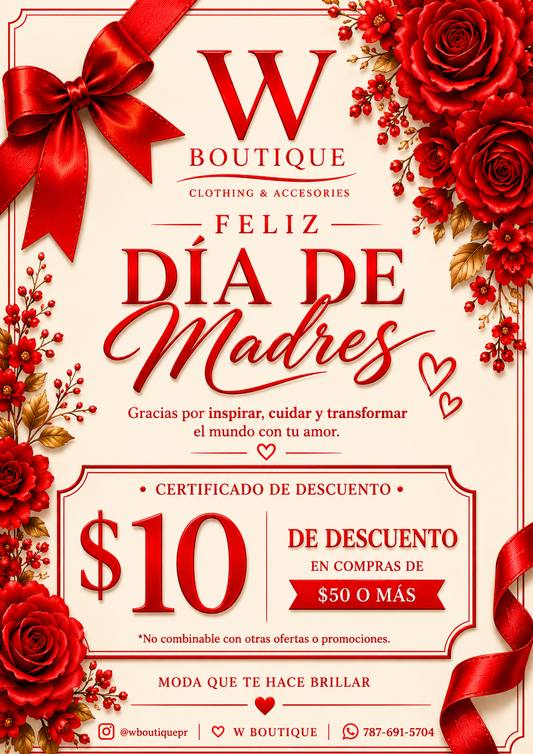 Wboutique gift card