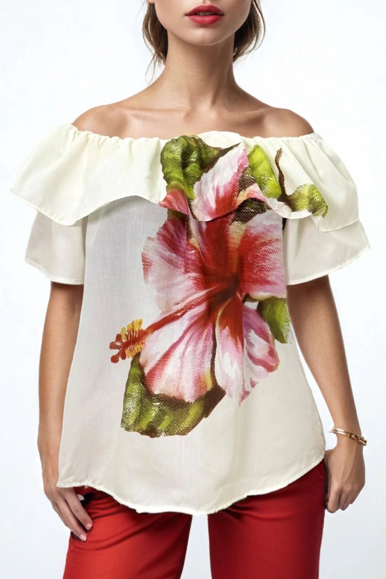 Off shoulder MAGA design