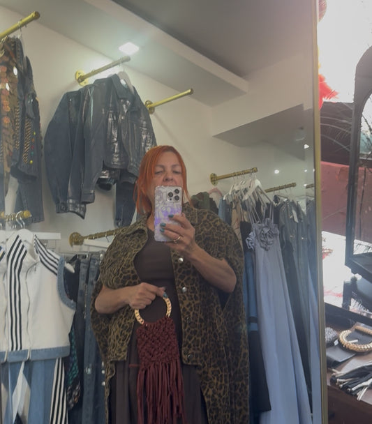 Safari Denim Cover Up