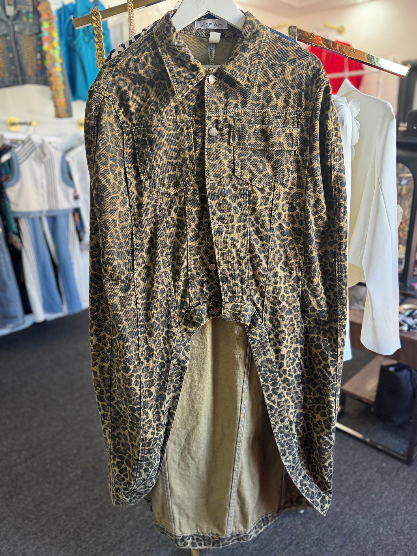 Safari Denim Cover Up