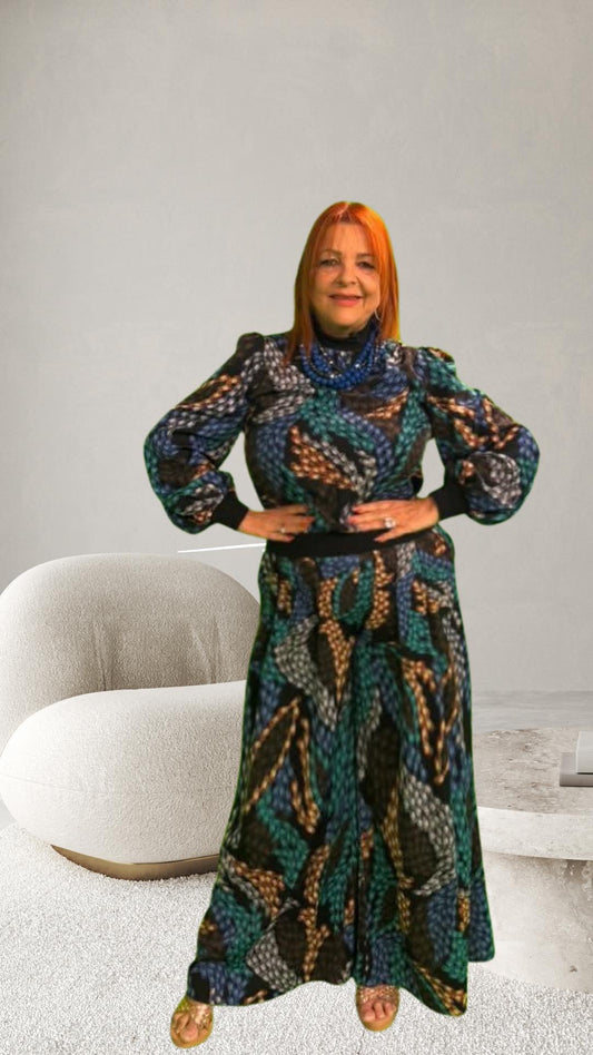 Set Palazzo Estampado Signature