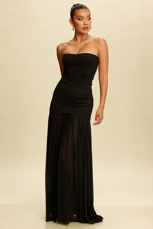 Strapless Black dress